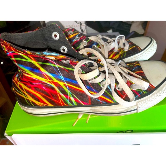 Chuck Taylor all star converse pride mens Sz 6 womens Sz 8 EU Sz 39 - Picture 7 of 8